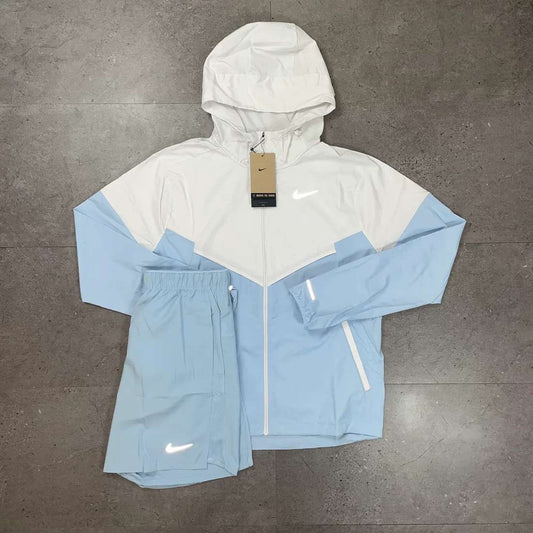 NIKE WHITE/BLUE SET