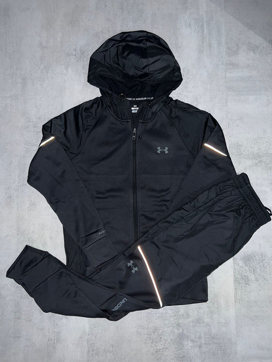 UNDER ARMOUR BLACK TRACKSUIT