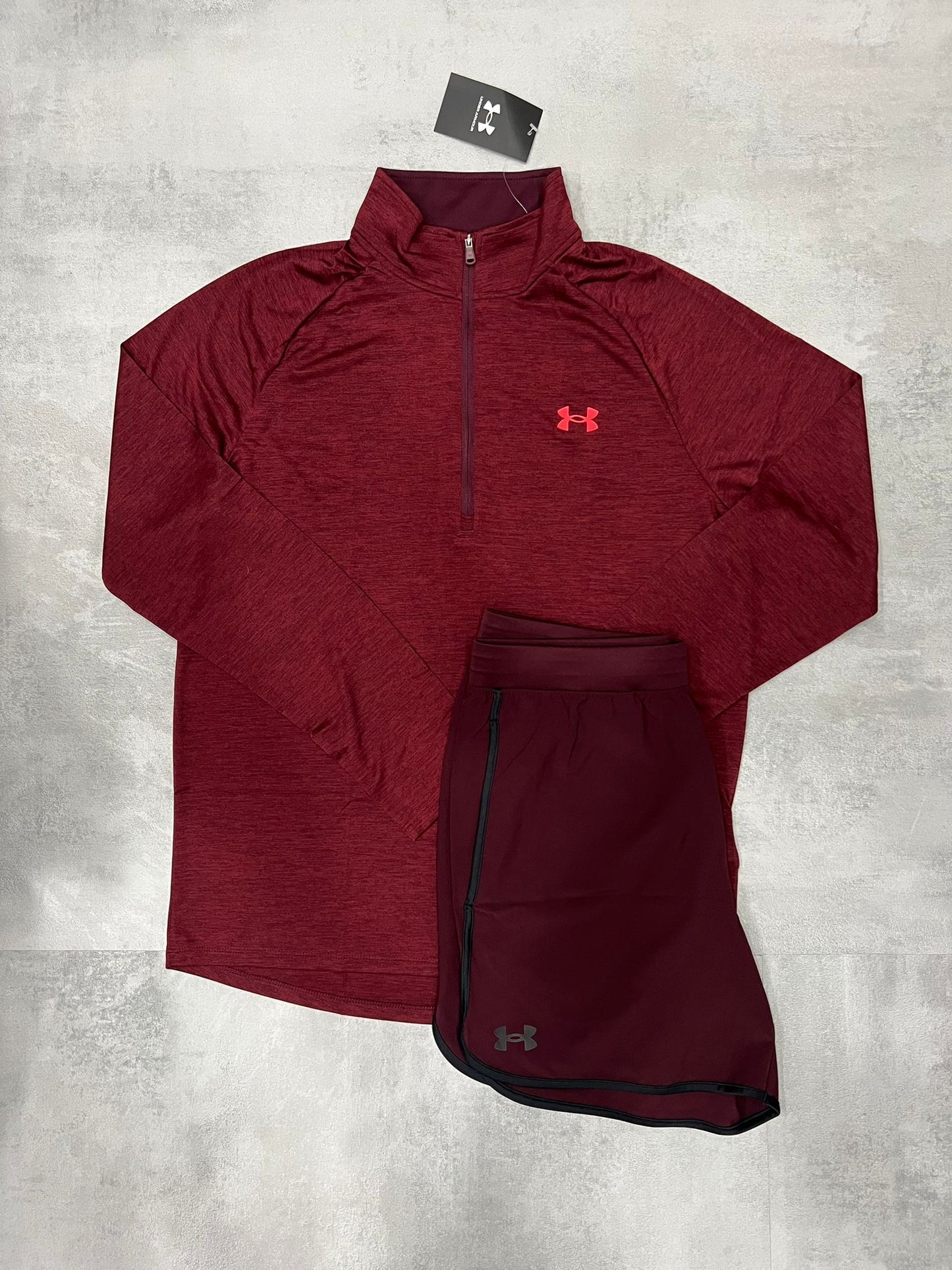 UNDER ARMOUR RED SET