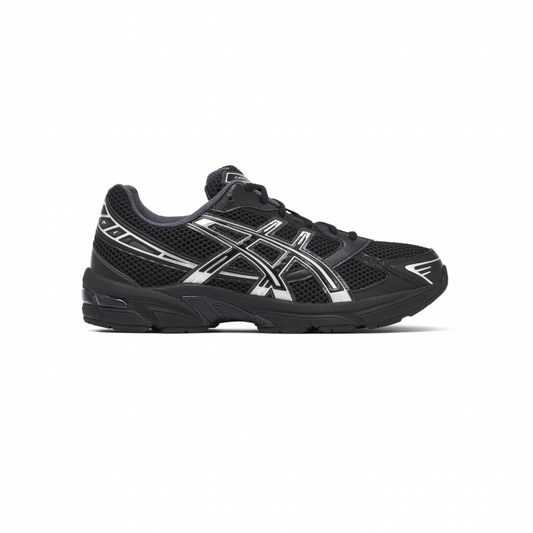 ASICS GEL BLACK SILVER TRAINER