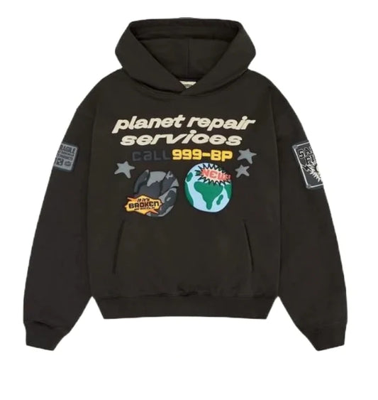 Broken Planet Hoodie - Repair Services