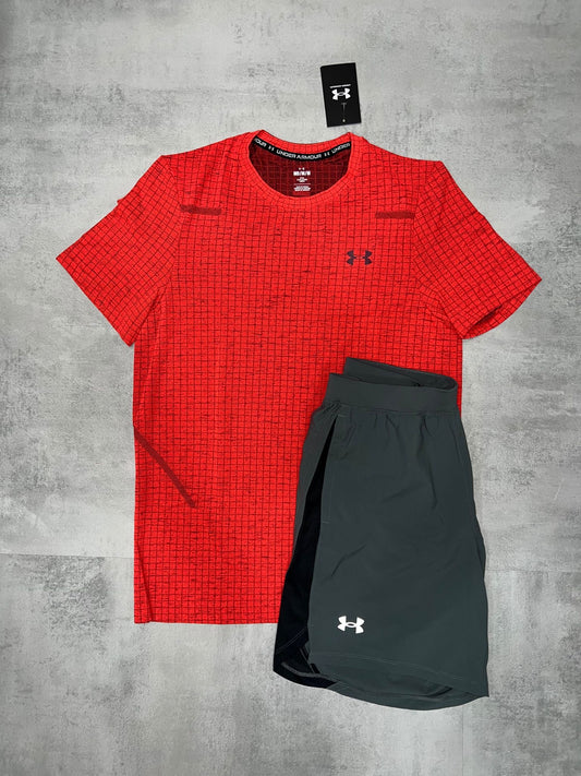 UNDER ARMOUR RED SET