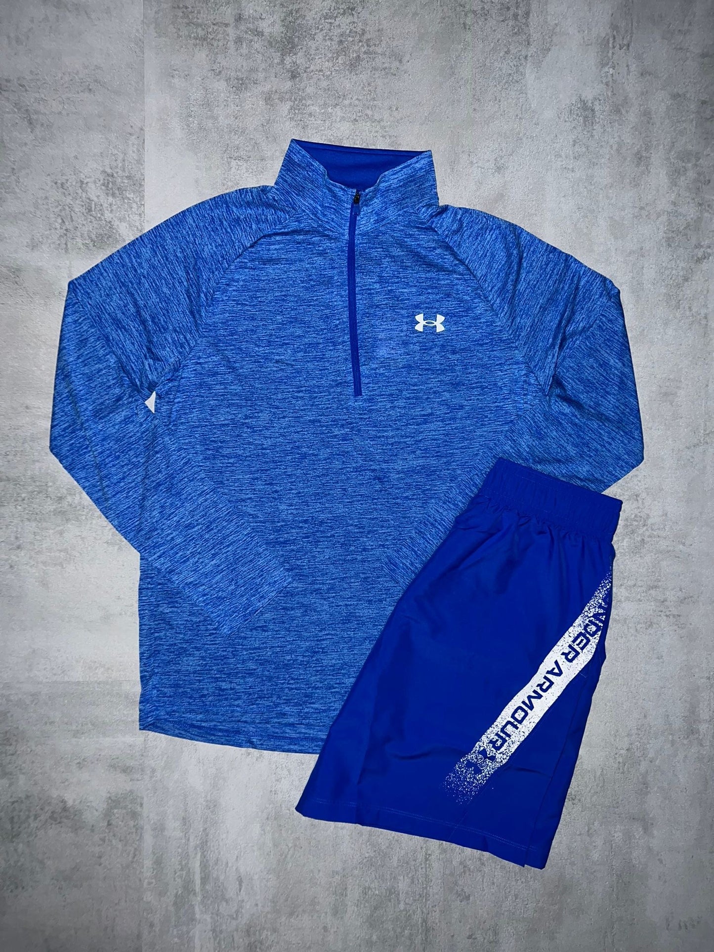 UNDER ARMOUR BLUE SET