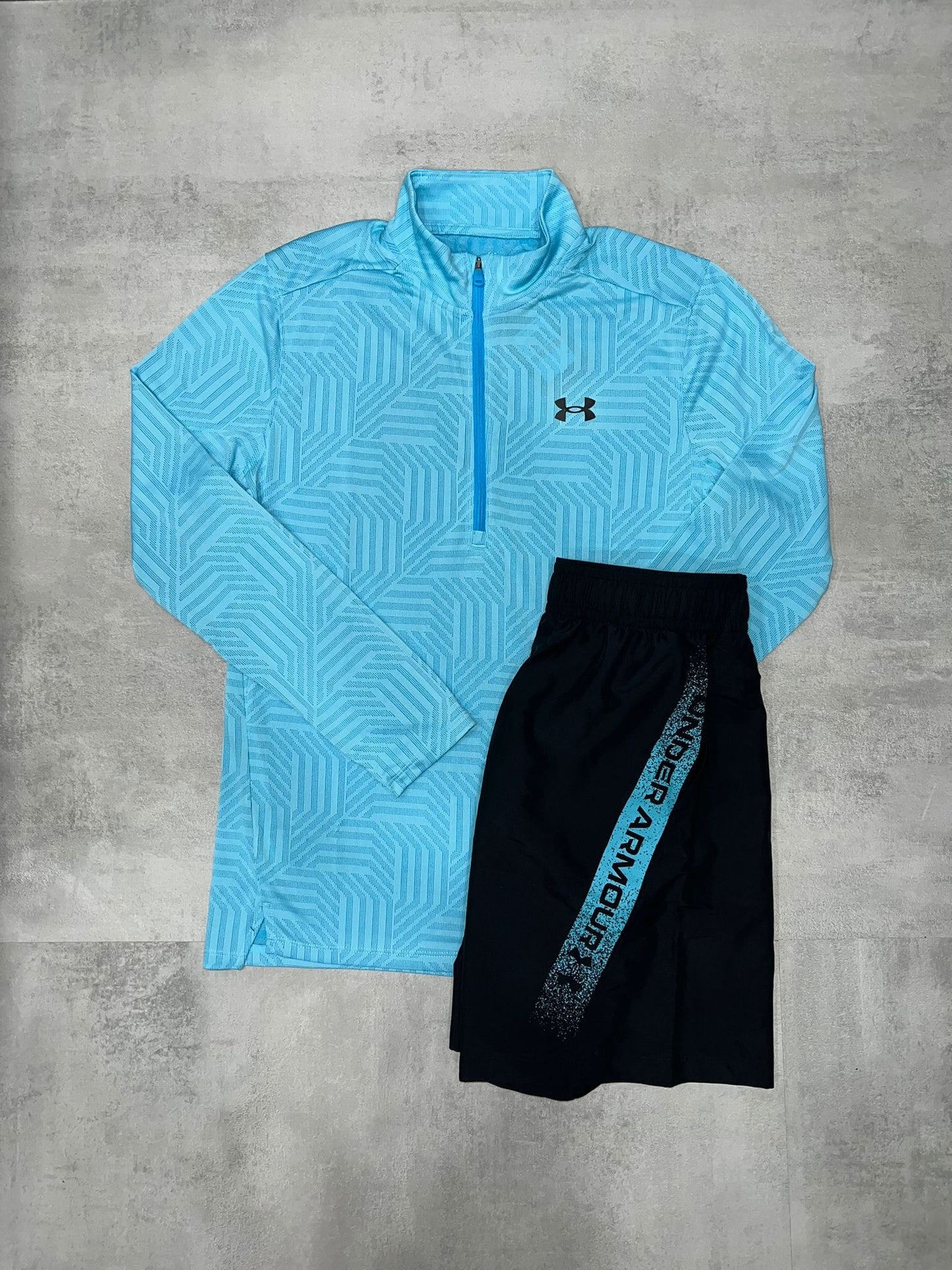 UNDER ARMOUR ELECTRIC BLUE SET