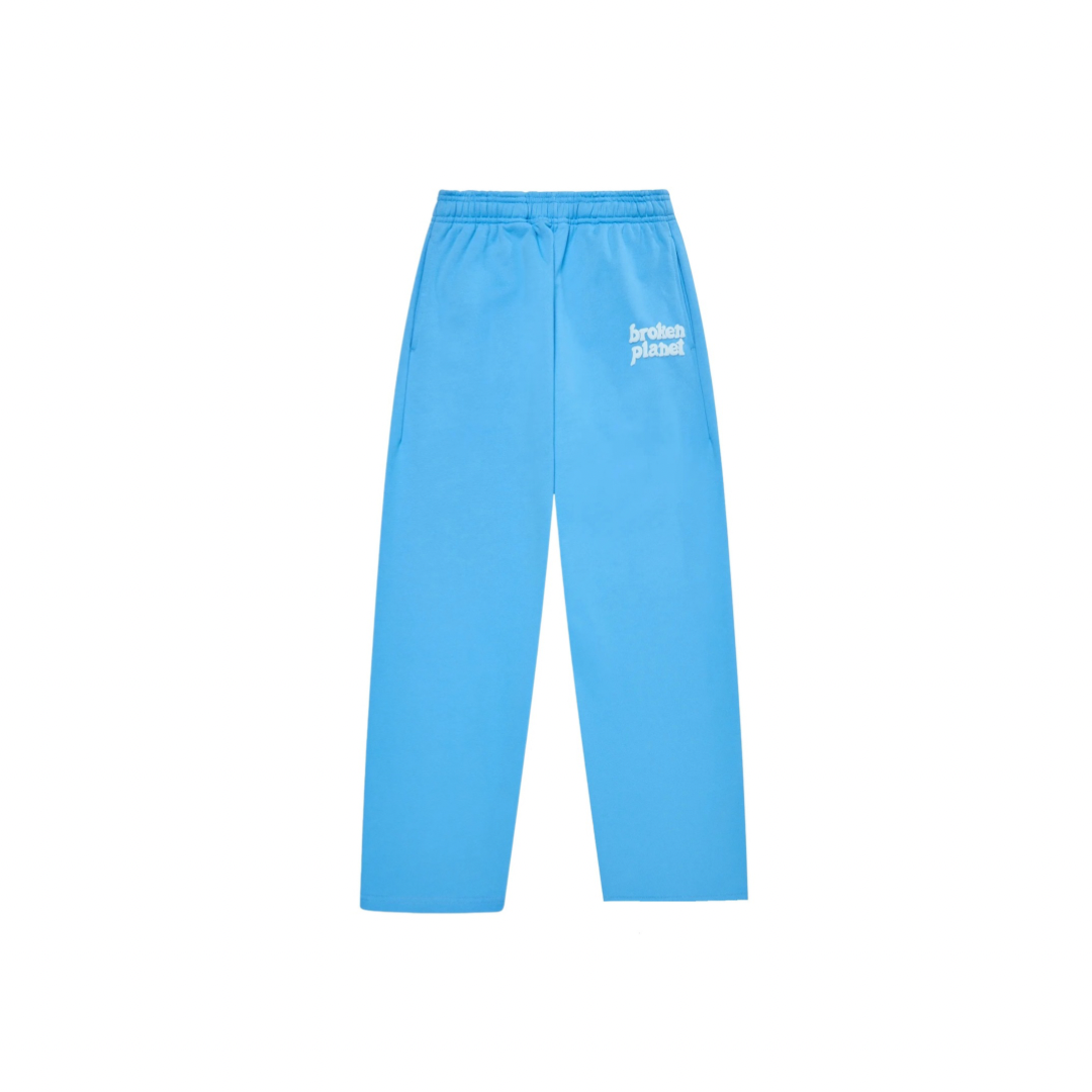 Broken Planet Market Blue Straight Leg Sweatpants